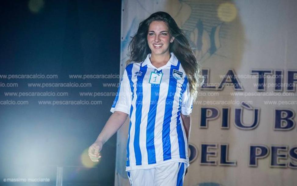 Laura Iezzi era  stata precedentemente eletta Miss Pescara Calcio. (Facebook)